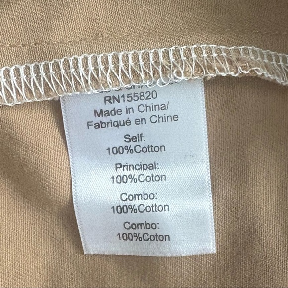 Veronica Beard Mini Dress White and Khaki size small NWT - Picture 10 of 11